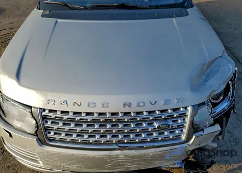 2016 Land Rover Range Rover Hse z USA, uszkodzony, nr VIN SALGS2VF5GA257282